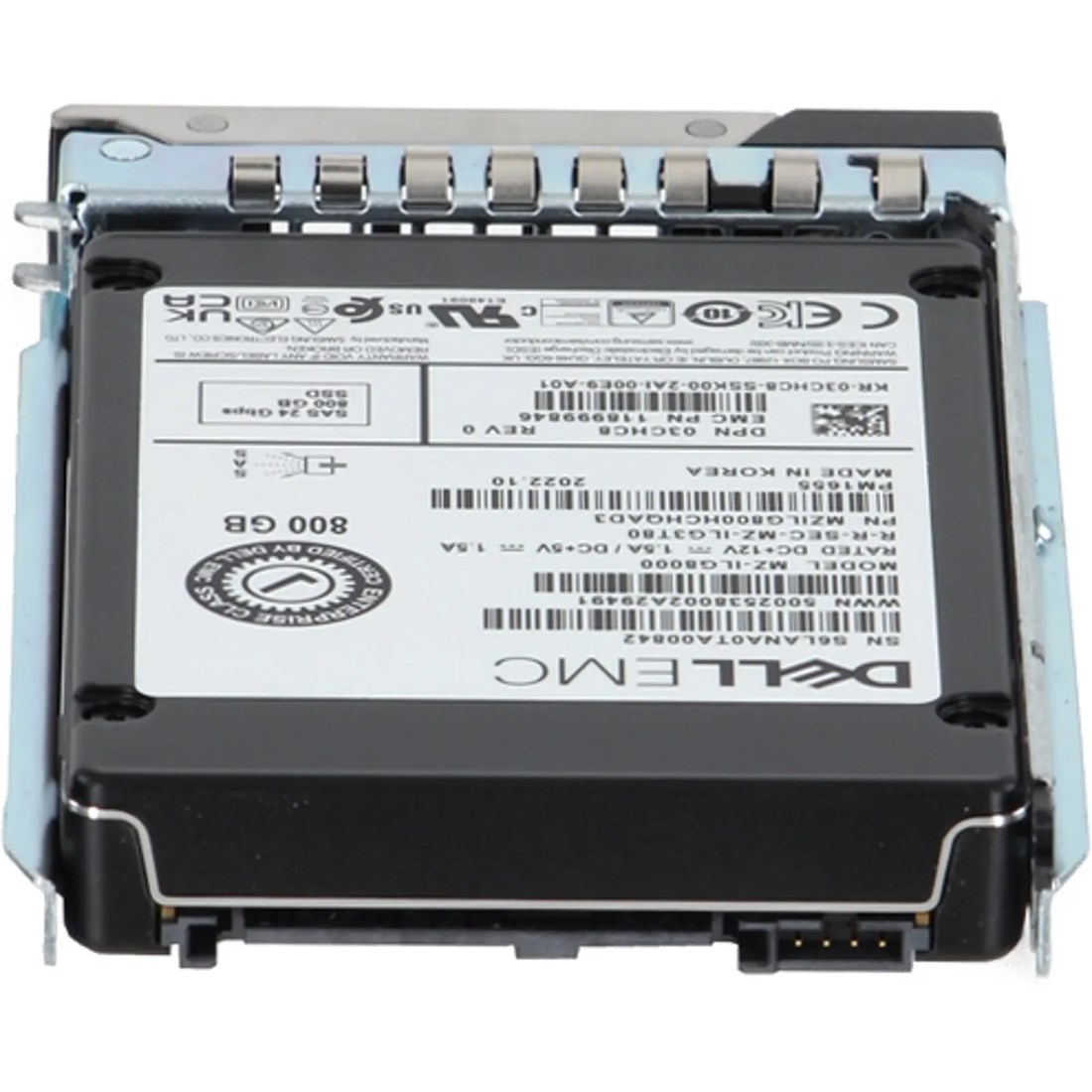 Dell 3CHC8 800GB SAS-24Gbps Mixed-Use 3DWPD 2.5-Inch SSD