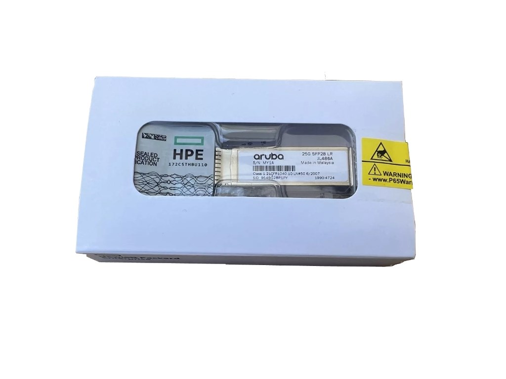 HPE JL484A Aruba 25G Sfp28 Lc Sr 100m Mmf Transceiver REF
